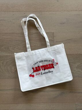 NWOT LOVERBOY FLOWERBOY TOTE LAS VEGAS BRAVOCON 2025
